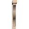 Ekena Millwork Funston Block Smooth Bracket w/ Offset Brace, Douglas Fir, 5 1/2"W x 38"D x 38"H BKT0604X38X38FST05SDF - alternate 2